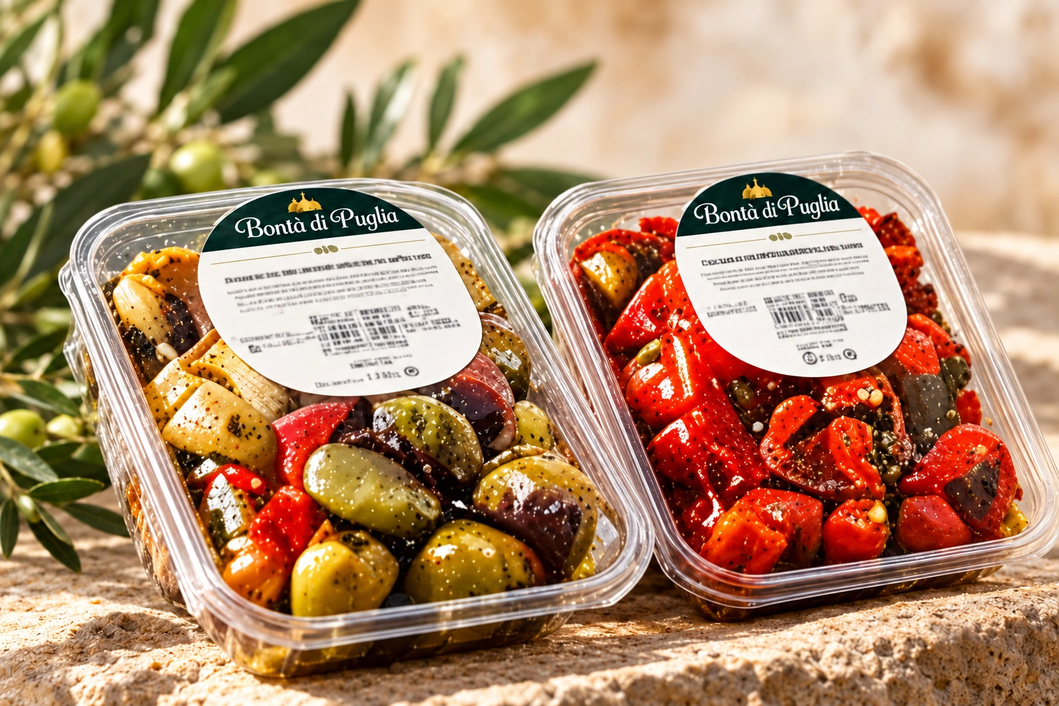 Vaschette — selezione Bontà di Puglia